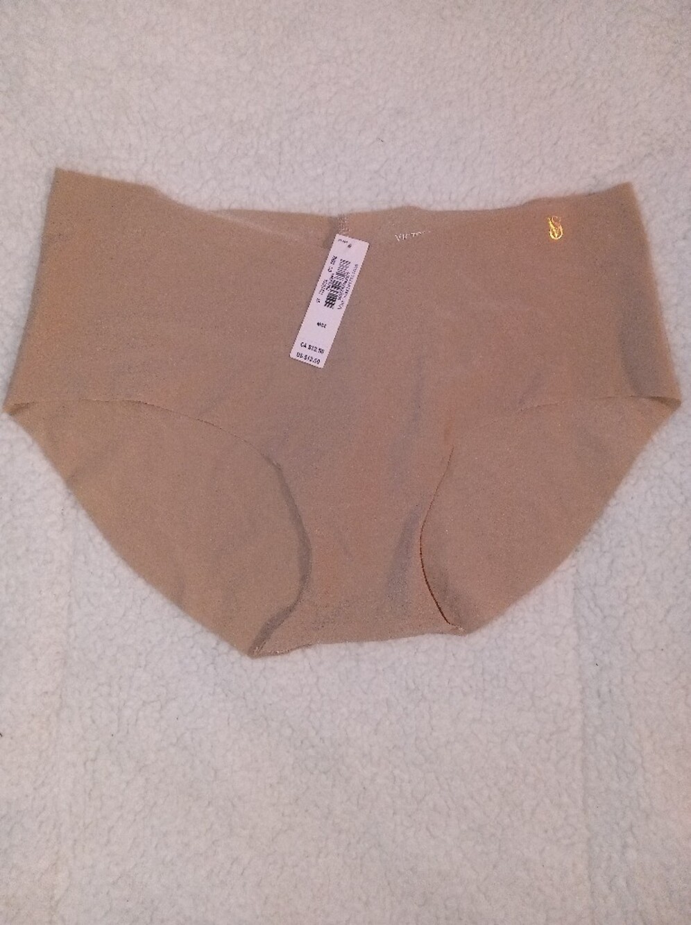 Butter Soft Victoria's Secret Seamless Nude Women’s High-Waist Hipster Panties